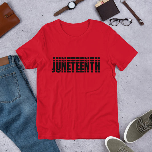 Juneteenth Unisex t-shirt