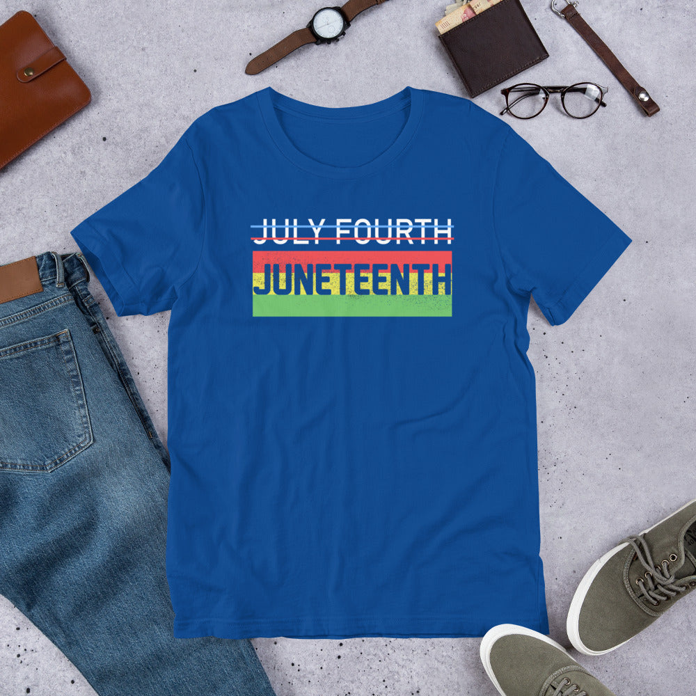 No July 4th Unisex t-shirt