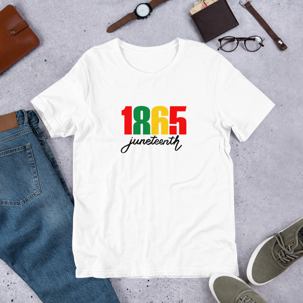 1965 Multicolor Juneteenth Unisex t-shirt