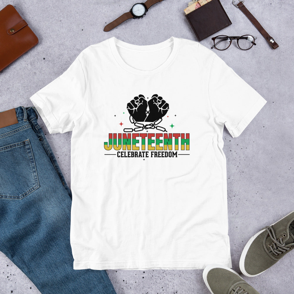 Celebrate Freedom Unisex t-shirt