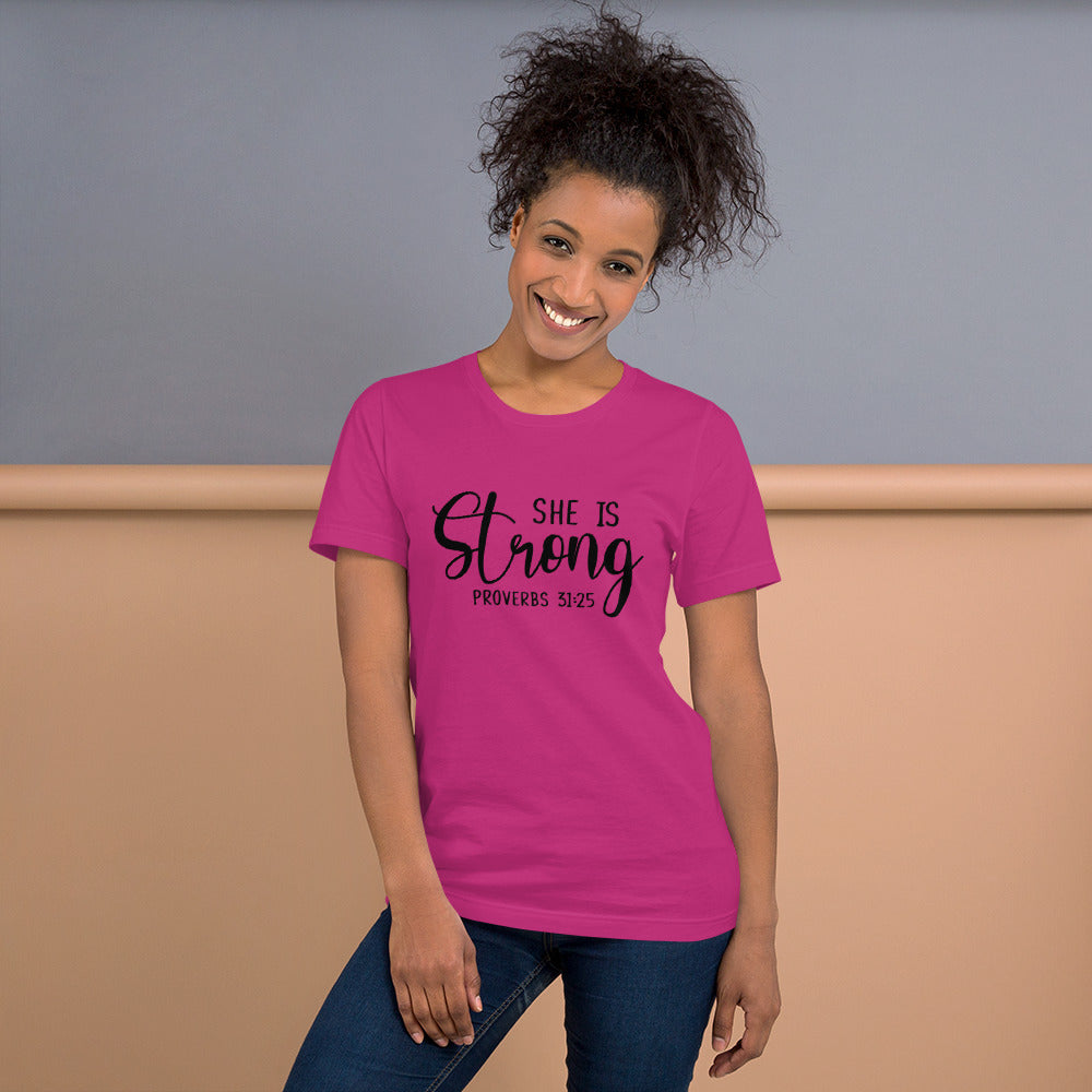 She is Strong Unisex t-shirt