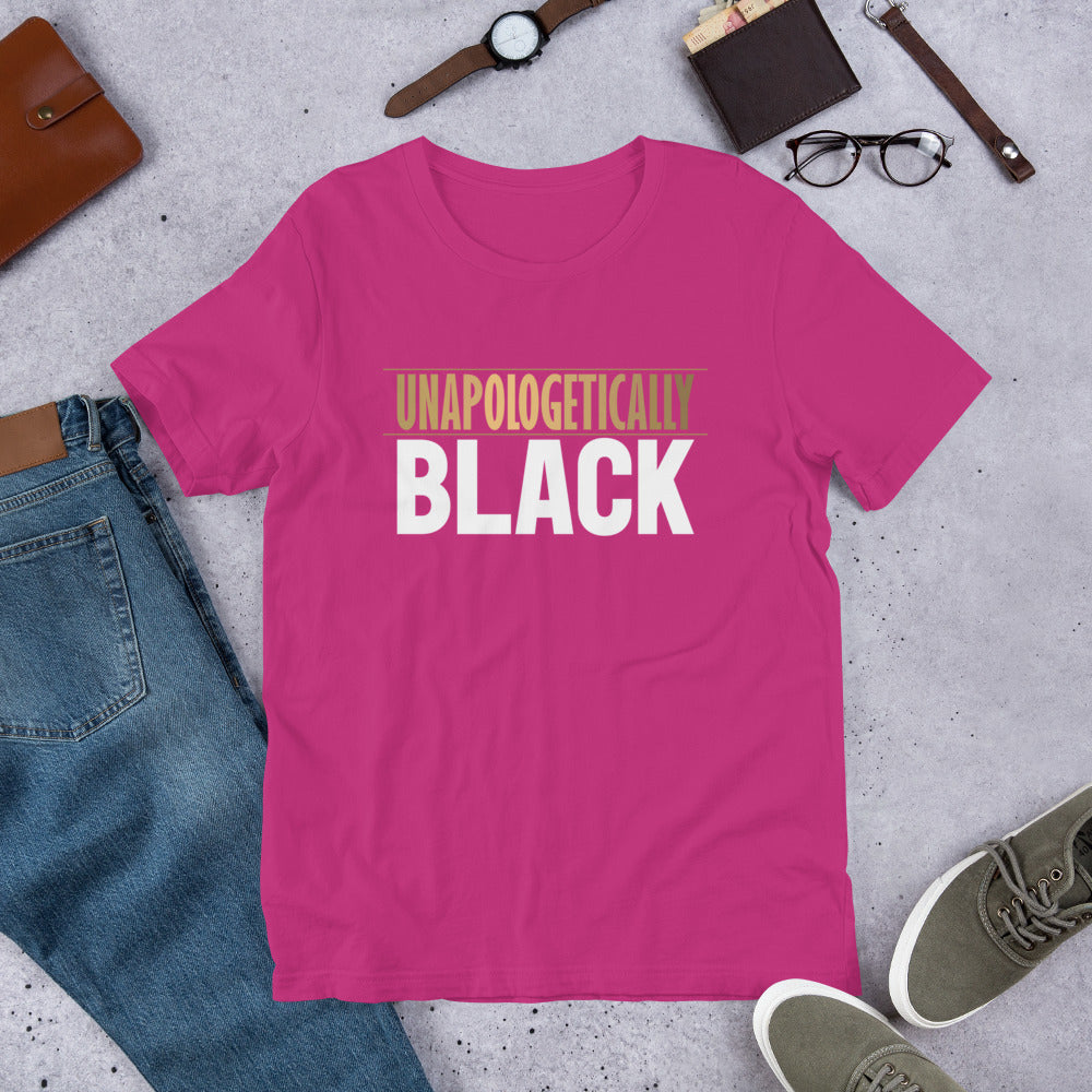 Unapologetically Black Unisex t-shirt