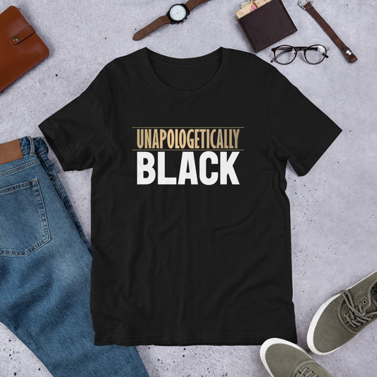 Unapologetically Black Unisex t-shirt