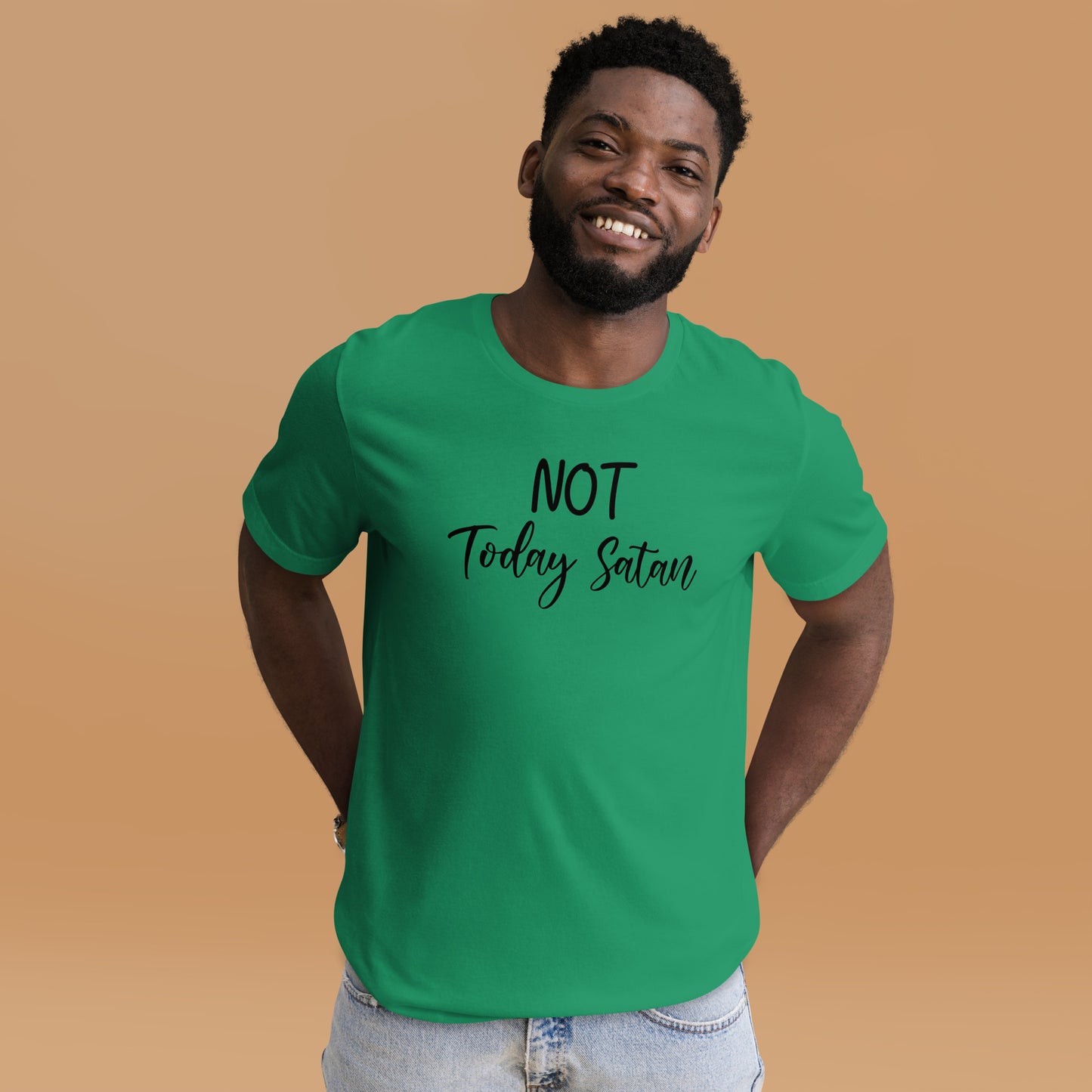 Not Today Satan Unisex t-shirt