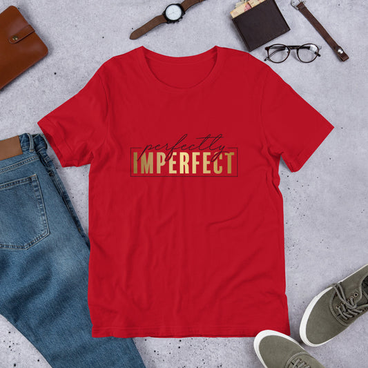 Perfectly Imperfect Unisex t-shirt