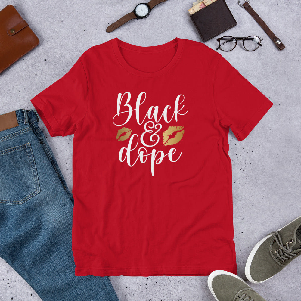 Black and Dope Unisex t-shirt