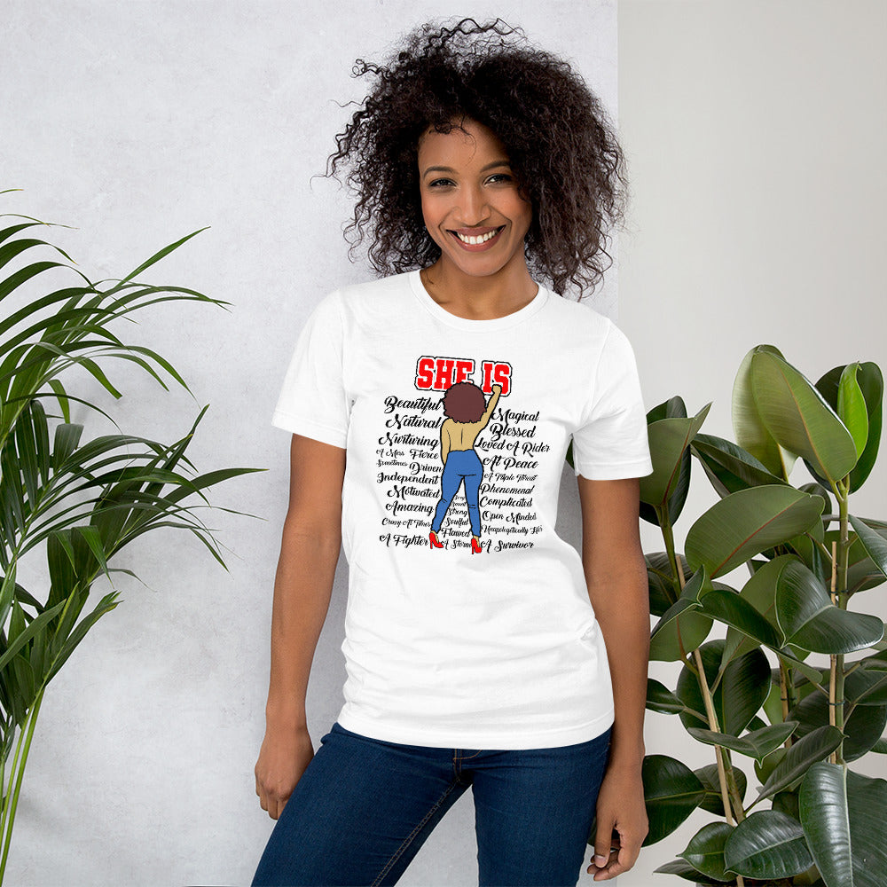 She Is Unisex t-shirt