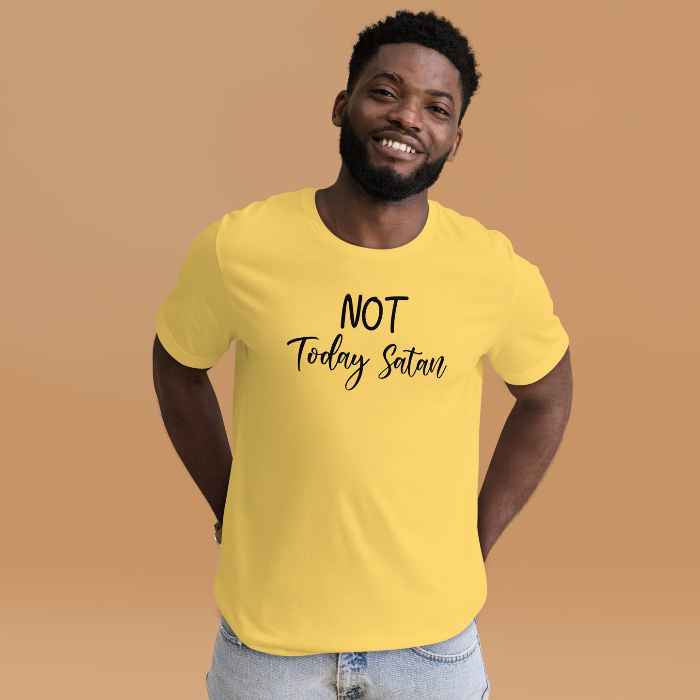 Not Today Satan Unisex t-shirt