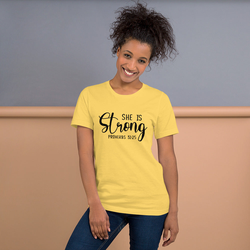 She is Strong Unisex t-shirt