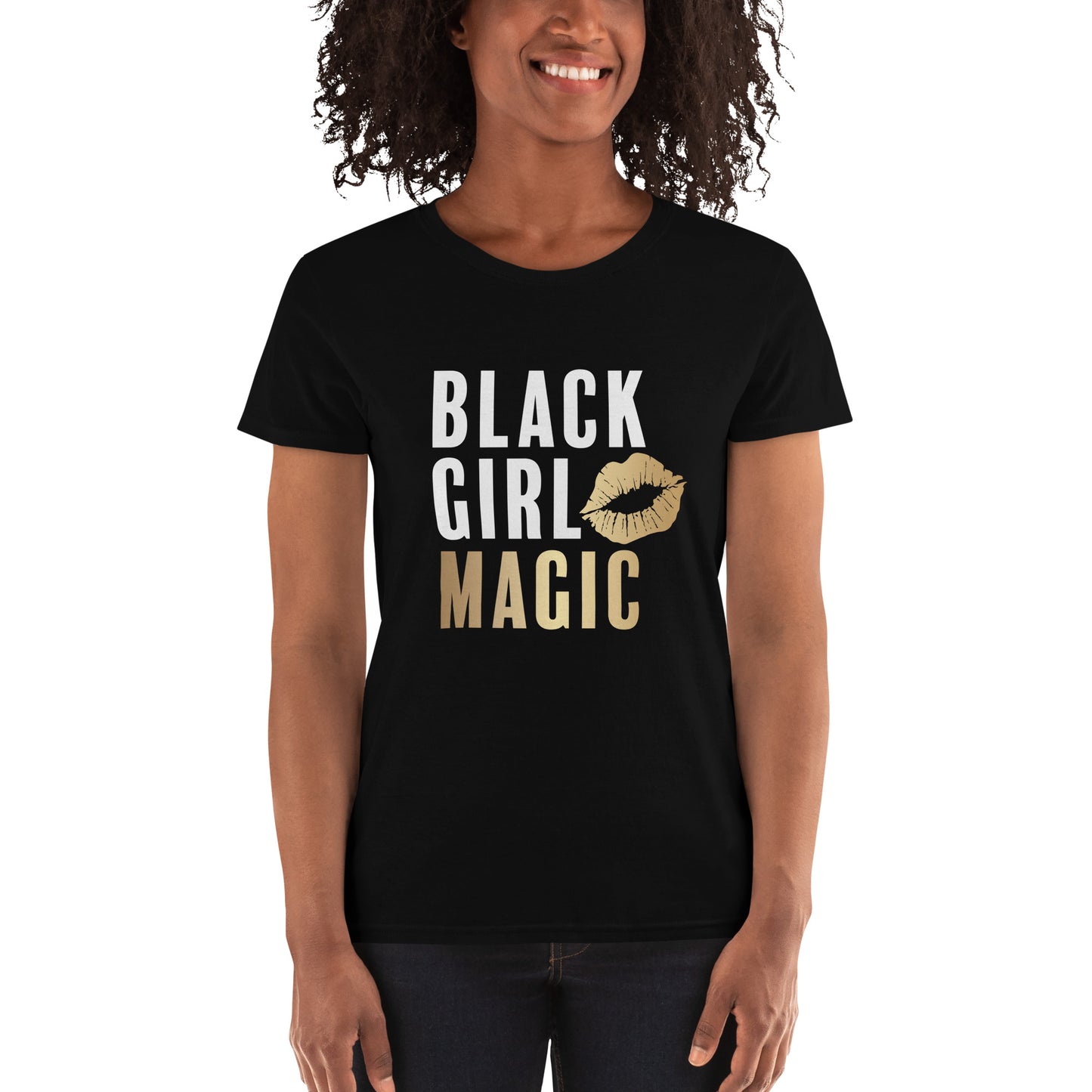 Black Girl Magic Women's short sleeve t-shirt