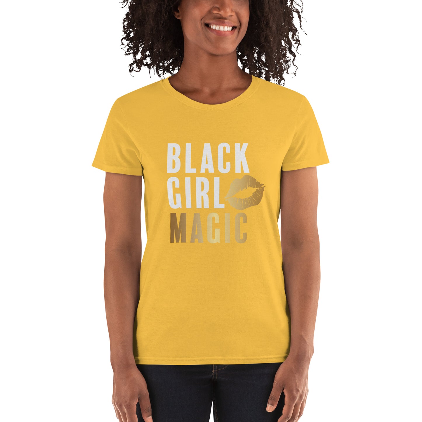 Black Girl Magic Women's short sleeve t-shirt