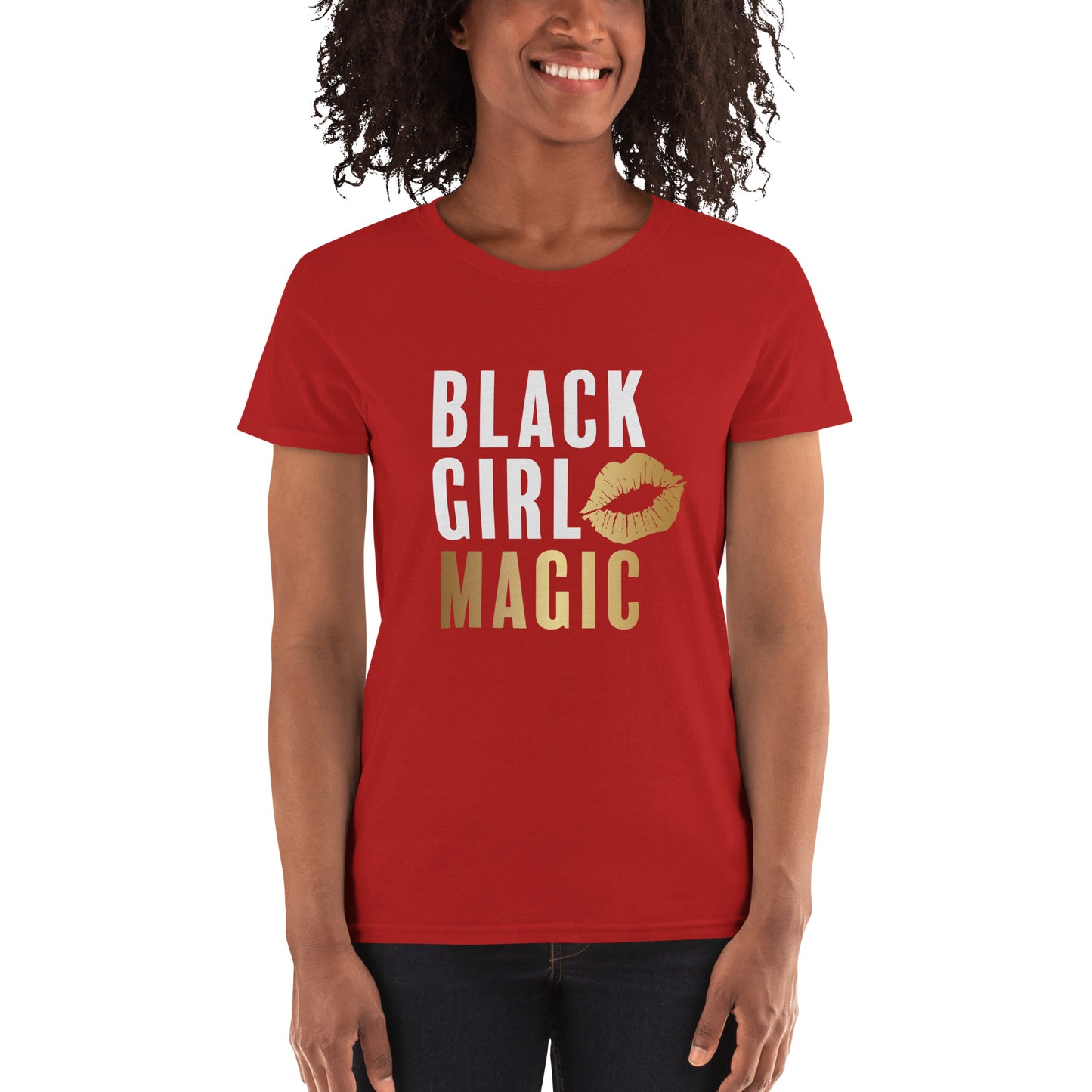 Black Girl Magic Women's short sleeve t-shirt