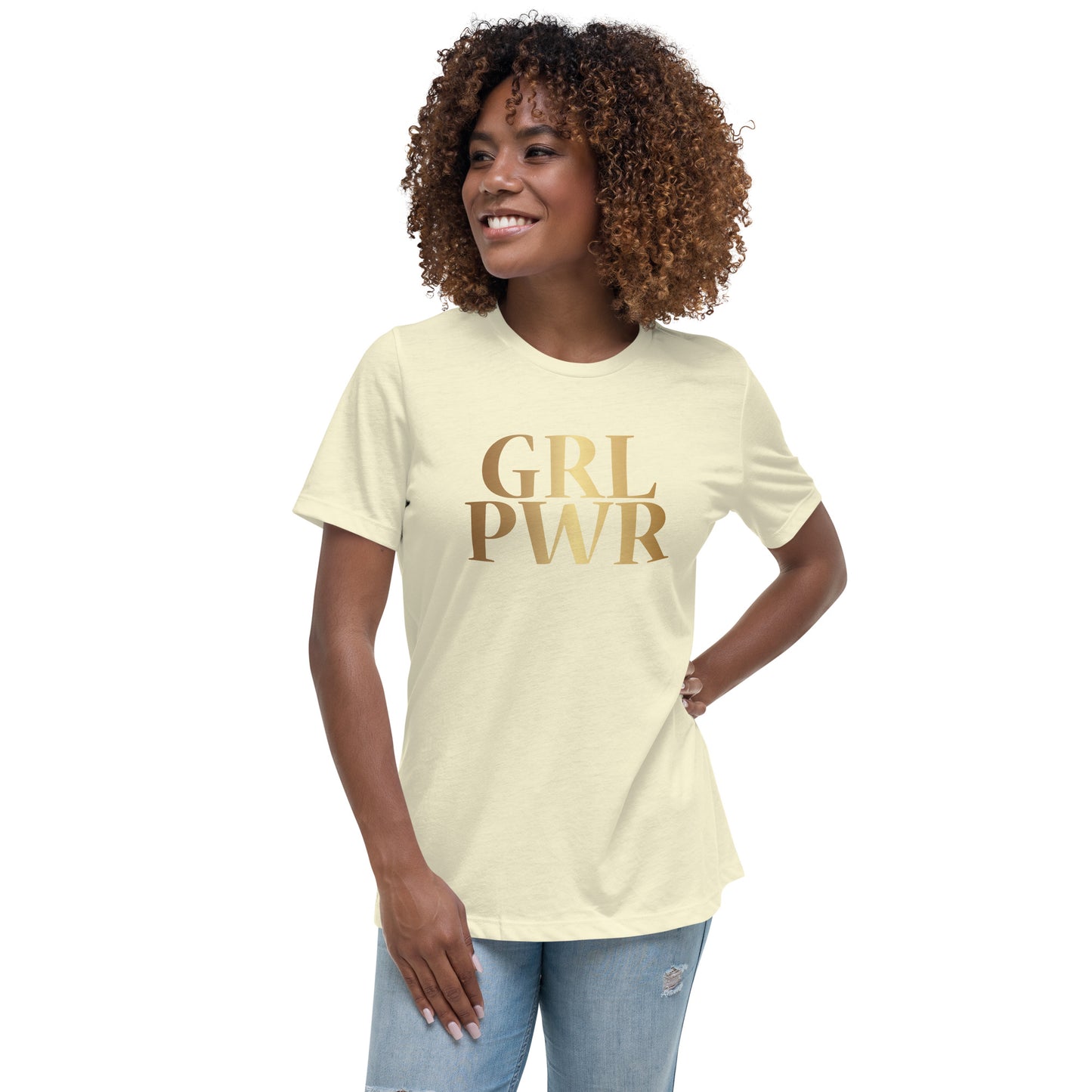 GRL PWR Women's Relaxed T-Shirt