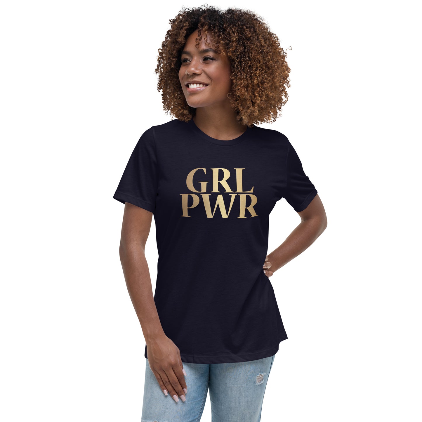 GRL PWR Women's Relaxed T-Shirt