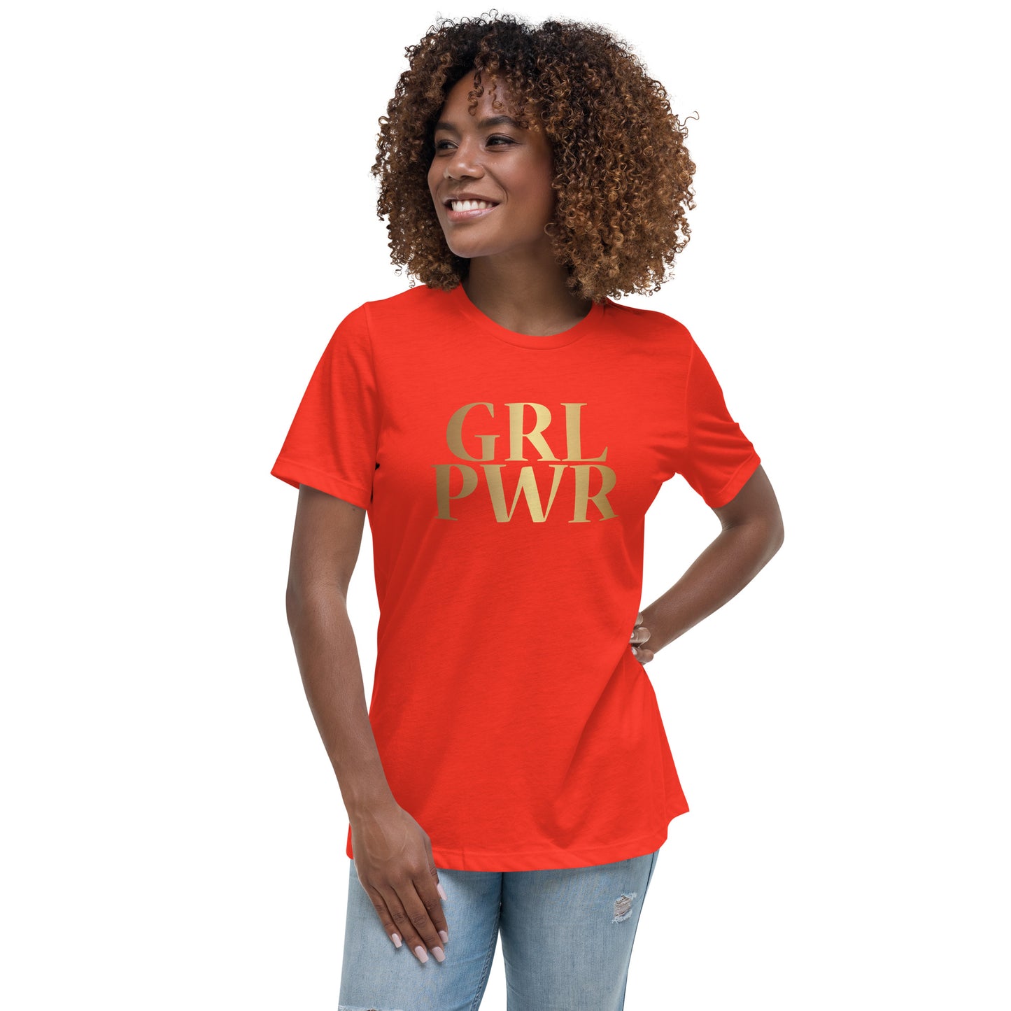 GRL PWR Women's Relaxed T-Shirt